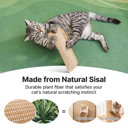 NATURAL SISAL CAT KICKER TOYS