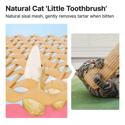 NATURAL SISAL CAT KICKER TOYS